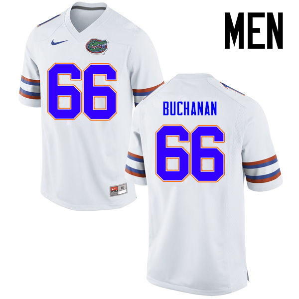 Men Florida Gators #66 Nick Buchanan College Football Jerseys Sale-White